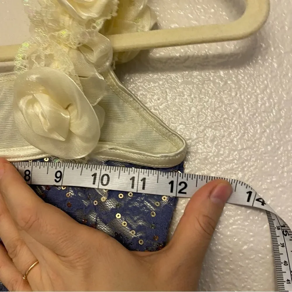 Weissman dance costume ballet jazz blue purple tutu Music Box Dancer 7916 MC - Picture 9 of 14